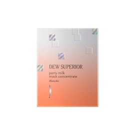 DEW Superior Parts Milk Mask Concentrate Face Mask, 24 Pieces