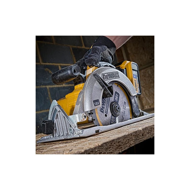 DeWalt DT1950-QZ Construction Circ Saw Blade, Yellow, 165 x 20