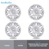 4-Pack Hubcaps Compatible with Ford - CEG/MTD Transit Connect 2010