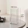 Rospynn Acrylic Cylinder Vase, Thick Vase, Non-Breakable Plastic, Decorative Centerpiece