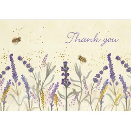 Lavender & Honey Thank You Notes (Stationery, Note Cards, Boxed Cards)
