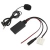 Bluetooth5.0 AUX IN Cable Adapter ISO Handsfree Microphone Replacement for