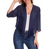 Bbonlinedress Bolero Women's Festive Chiffon Cardigan Elegant Long Sleeve Casual