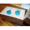 "Handmade" #1 Pair (Two) BRIGHT Cluster BLING Design - 14mm