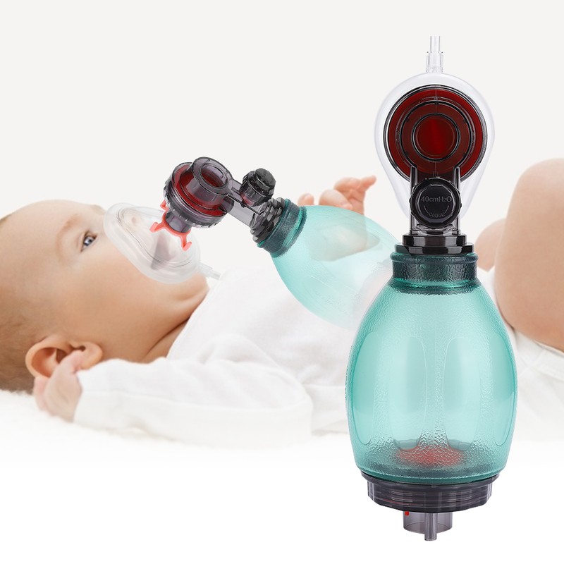 PVC Simple Style Manual Resuscitator Emergency Artificial Respiration Resuscitation ToolFor
