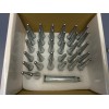 Coyote Spline Spike Lug Nuts Wheel Installation Kit 251848 CHROME