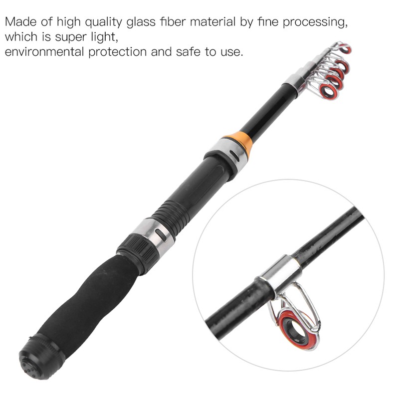 Ultra Short Telescopic Sea Pole Long Throw Four Layer Super