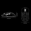 M3 Mini 4K Wireless Mouse Signature Edition 5.1/2.4 GHz/Wired Optical