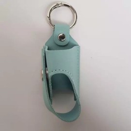 휴대용 가죽 케이스 파우치 미니백 미스트 여행용 열쇠고리 [브라운] Portable Leather Case Pouch Mini Bag Mist Travel Keychain [Brown]