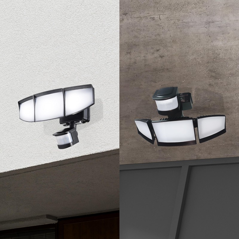 AWSENS Solar Security Lights Motion Outdoor, 1800LM, Solar LED Motion