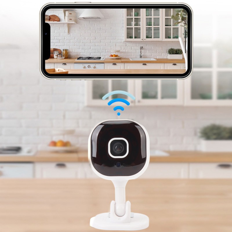 Home Security Camera 1080P Night Vision 2 Way Audio WiFi