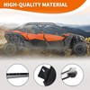 CUSAUTV Lower Door Panels for X3 Max, Aluminum Lower Half