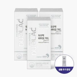Duolac Dietary Supplement Probiotic Probiotics Pack Sticks 30 3 Pack for daily wellness routines, capsules tablets powder or Korean Import, Duolac and