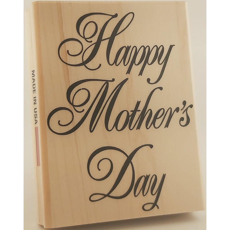 Stamps by Impression Happy Mother's Day Rubber Stamp ST 1214