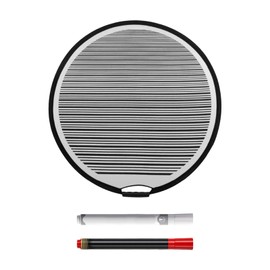 LNGJIN Car dent reflector, flexible dent reflector, dent reflector board, dent reflector board with bag, equipped with two oil pens, can be used for dent testing on cars