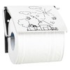 MSV Nursery Toilet Roll Holder Polystyrene Multi-Coloured 30 x 20