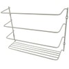 Evelots Wrap/Pan Organizer Rack-Door/Wall Mount-Plastic/Foil Paper-Metal-Set/2