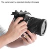 Sxhlseller Tragbare Universelle wasserdichte Unterwassertasche 20M für DSLR-Kameras(schwarz)