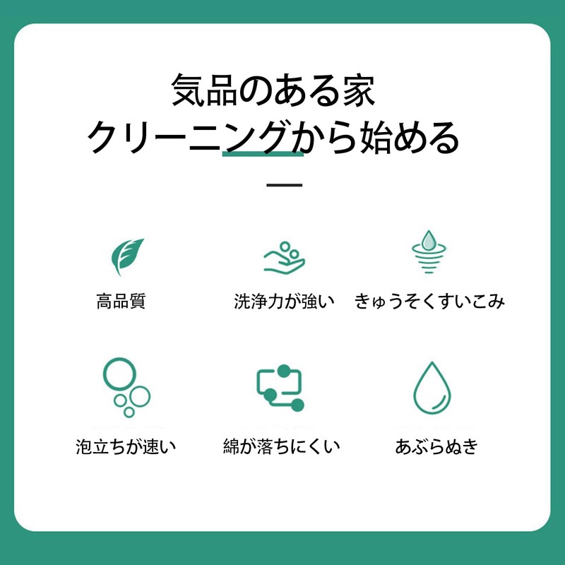LUYING 高密度スポンジ 茶碗を洗う キッチンツール 耐久性 両面使用可能 クリーニング効果が高 6個
