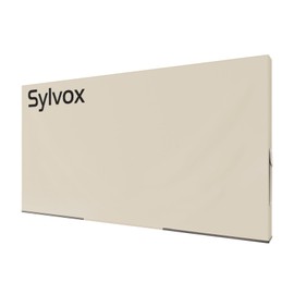 SYLVOX Outdoor TV Cover, 600D TV Cover for 60 to 65 inches TV, Waterproof, Weatherproof and Dust-Proof TV Screen Cover with Remote Control Pocket, Perfect for outdoor TV protection, Khaki