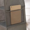 GKYZBB Grey Hanging Closet Organizer 3 Layers, Washable Closet Hanging