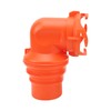 RV Sewer Hose Elbow with Lid 90 Degree Easy Installation