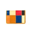 Trion DPC808MTW Card Case, Multi-Color, Genuine Leather, Business Card Holder,