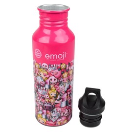 Emoji Water Bottle EMWB002 (pink)