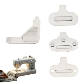 8 Pack Sewing Machine Needle Plate Screwdriver Professional Stainless Steel Model Screwdriver for Sewing Machine Repairing Tool, 4 Models