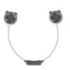 Portable Neck Fan Dual Head Bendable Wearable USB Rechargeable Hand