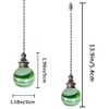 Akahttbn Ceiling Fan Pull Chains Decorative for Kids, Glass Balls