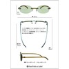 [FaceTrick az Label] オシャレで軽い老眼鏡 UV/近赤外線/ブルーライトカット鯖江メーカー高性能レンズ老眼鏡 ｸﾘｱﾌﾚｰﾑ/ﾗｲﾄｸﾞﾘｰﾝﾚﾝｽﾞ FTR01-9LG +1.50