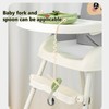 Silicone Tableware for Baby, Silicone Divided Suction Plate for Babies
