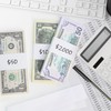 L LIKED 100 PCS Money Bands, Self Sealing Currency Money