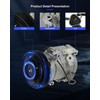 ECCPP A/C Compressor with Clutch 2000-2005 Fit for Toyota Celica