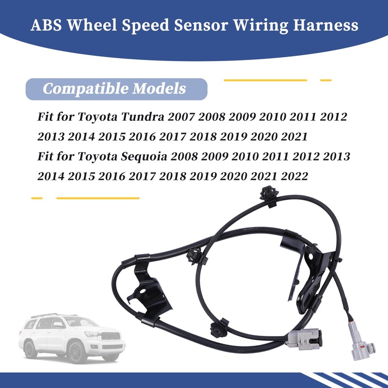 Getfarway ABS Wheel Speed Sensor Wiring Harness 89516-0C030 Compatible with