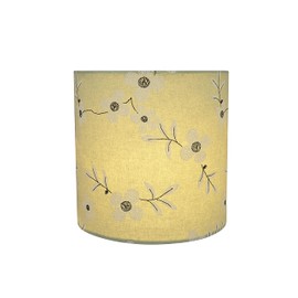 Aspen Creative 31235A, Drum Spider Lamp Shade, Light Green, 8" Top x 8" Bottom x 8" Height