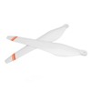 1 Pair Drone Propellers White Carbon Low Noise Powerful Traction