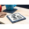 Dad & Son – Forever Strong Slate Coaster (slco-kf25-3588)