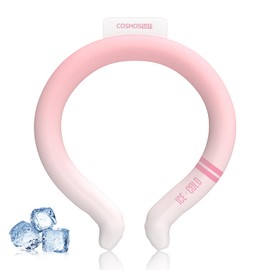 Cool Ring, Neck Cooler, Cool Neck Ring, Instant Cooling, PCM Material, 18°C, Natural Freezing, Luminousness, Repeated Use, Cool Ice Band, Sweat Resistant, Protection Against Extreme Heat