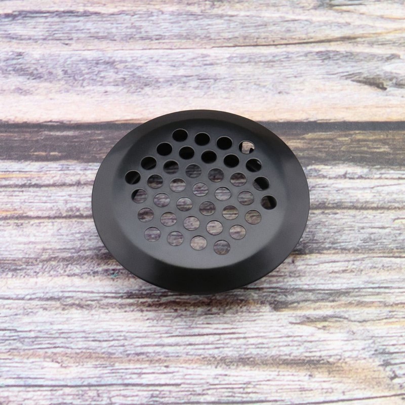 VGOL 12PCS Round Ventilation Grilles 35mm Stainless Steel Air Vent