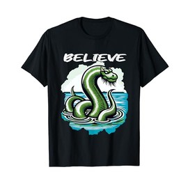 Nessie Believe Costume Loch Ness Monster Scotland T-Shirt