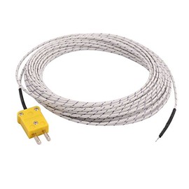 IIVVERR -50C to 204C K Type Thermocouple Probe Temperature Sensor 10 Meters Cable (-50C a 204C Sensor de temperatura de sonda de termopar tipo K de 10 metros de cable