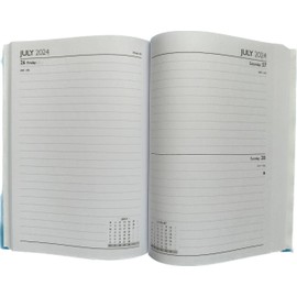 2025 diary A5 Day to a Page - PINK