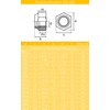 Techtanium® Hexagon Nuts [Self-Locking] M12 Made of A2 Stainless Steel