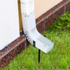 Otoolling 4 Pack Rainwater Downspout Bracket with Strap, Heavy Duty