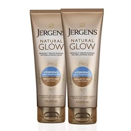 Jergens Natural Glow Firming Daily Moisturizer Self Tanner Pack of 2 7.5 Fl Oz