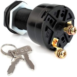 Dr.Acces Golf Cart Ignition Key Switch | Starter Switch for Club Car DS Electric Golf Cart 1996-Up | 36-48 Volts OEM# 101826201