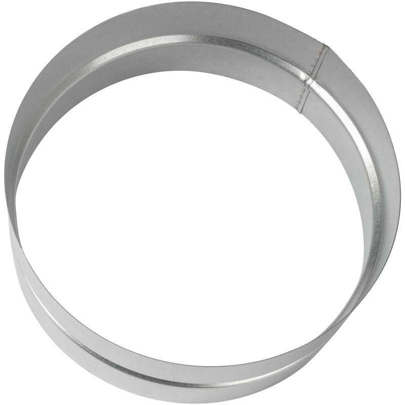 Vent Systems 8'' Inch Galvanized Steel Duct Connector - Round