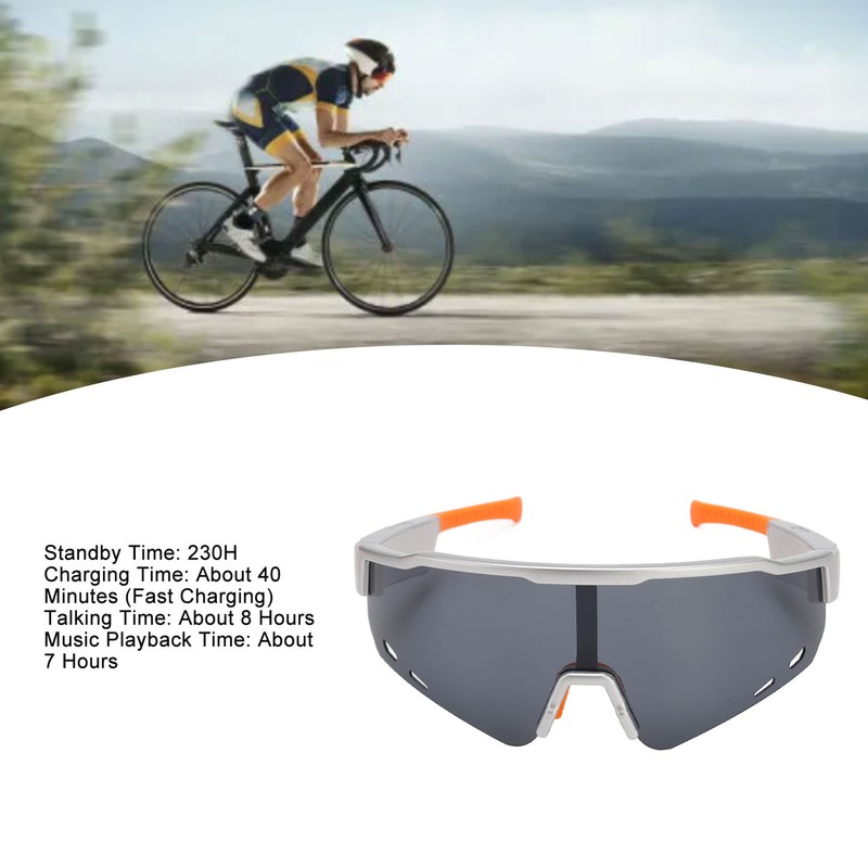 Smart Glasses Built in Microphone Speaker Wireless Bluetooth 5.2 Sound